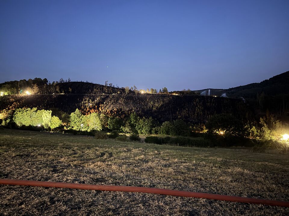 Ansicht Brand und Löschung