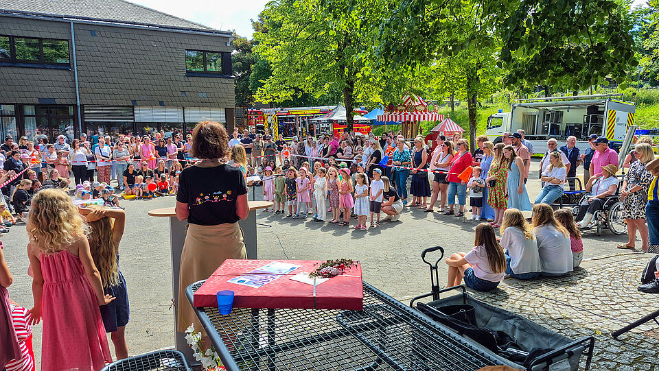 Eröffnung zur Jubiläumsfeier 30 Jahre KiTa Winterberg